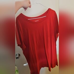 Red torrid shirt size 2